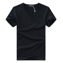 Load image into Gallery viewer, Men V neck T Shirt Casual Men Slim Fit Classic