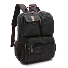 Load image into Gallery viewer, AUGUR Men Canvas Backpack Laptop Bag