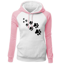 Load image into Gallery viewer, Autumn Winter Women's CAT PAWS Hoodies Sweatshirt