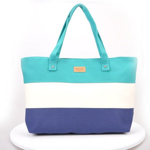 Canvas Big Beach Shoulder Bag Women