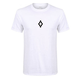 Marcelo Burlon O Neck T-Shirt Cotton Casual Men