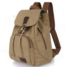 Load image into Gallery viewer, AUGUR Brand Canvas Unisex Backpack Laptop Bag