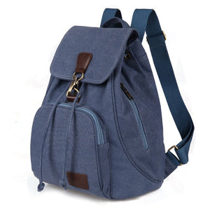 AUGUR Brand Canvas Unisex Backpack Laptop Bag
