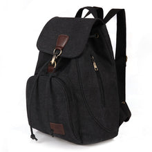 Load image into Gallery viewer, AUGUR Brand Canvas Unisex Backpack Laptop Bag
