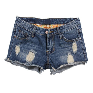 Korean Style Denim Women Short