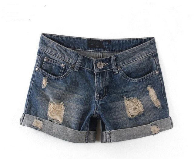 Korean Style Denim Women Short