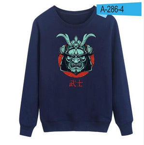 Samurai Japanese Sweatshirt Men