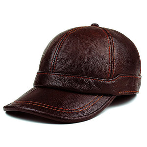 Leather Hat Men