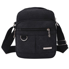 Load image into Gallery viewer, Men Canvas Zipper Shoulder Bag