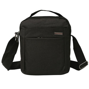 Men Canvas Zipper Shoulder Bag