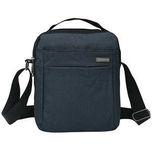 Men Canvas Zipper Shoulder Bag