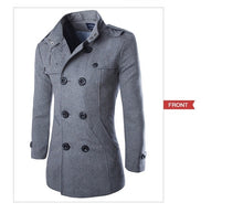 Load image into Gallery viewer, Slim Fit Coat Men