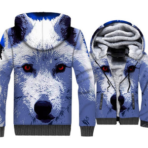 3D Wolf Jacket Men