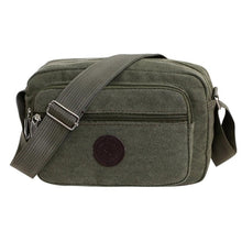 Load image into Gallery viewer, Men Canvas Zipper Shoulder Bag