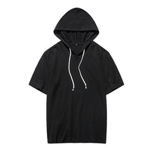 Load image into Gallery viewer, Short Sleeve Hooded Clothing Men