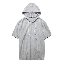 Load image into Gallery viewer, Short Sleeve Hooded Clothing Men
