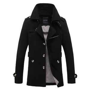 Overcoat Long Coat Men