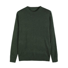 Load image into Gallery viewer, Slim Fit Pullover Wool Cashmere Sweater Men