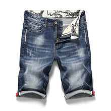 Load image into Gallery viewer, New Men&#39;s Stretch Short Jeans