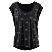 Load image into Gallery viewer, Star Printed Casual T-Shirt Women