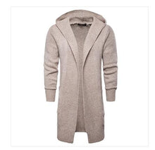 Load image into Gallery viewer, Men Autumn Hooded Sweatercoat
