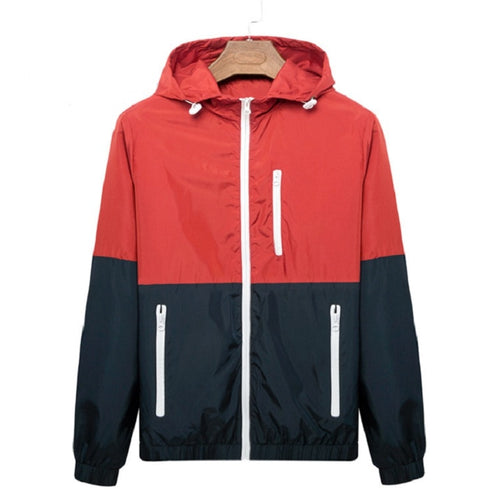 Men Casual Spring Autumn Lightweight Jacket