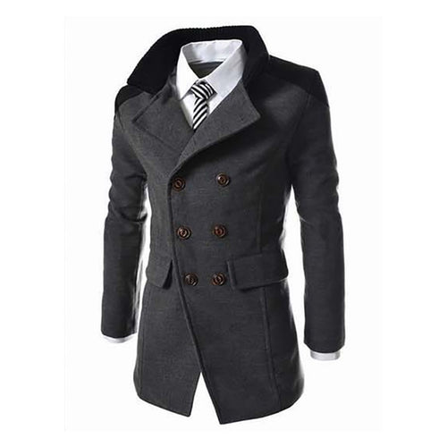 Men Mandarin Coat