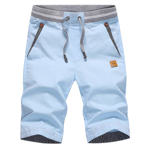 Summer Solid Casual Shorts Men