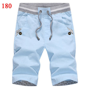 Summer Solid Casual Shorts Men