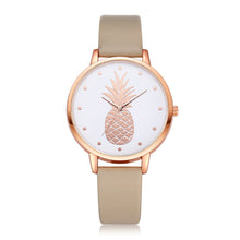 Load image into Gallery viewer, Pineapple Pattern Casual Quartz Women Watch