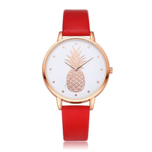 Load image into Gallery viewer, Pineapple Pattern Casual Quartz Women Watch