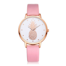 Load image into Gallery viewer, Pineapple Pattern Casual Quartz Women Watch