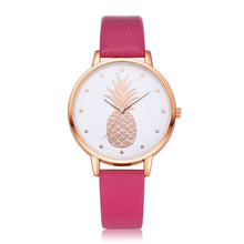 Load image into Gallery viewer, Pineapple Pattern Casual Quartz Women Watch