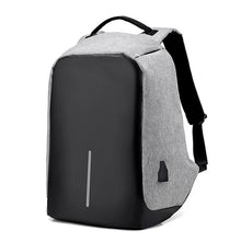 Load image into Gallery viewer, 15-inch Laptop Backpack Men USB Charging