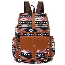 Load image into Gallery viewer, Ethnic Canvas Backpack Women