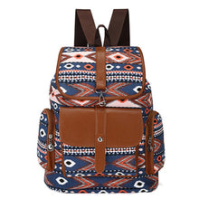 Load image into Gallery viewer, Ethnic Canvas Backpack Women