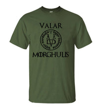 Load image into Gallery viewer, Tshirt Men Valar Morghulis