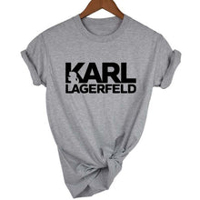 Load image into Gallery viewer, Karl Lagerfeld T shirt Women Unisex