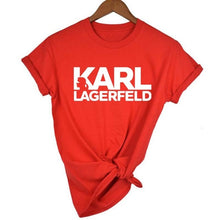 Load image into Gallery viewer, Karl Lagerfeld T shirt Women Unisex