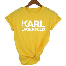 Load image into Gallery viewer, Karl Lagerfeld T shirt Women Unisex