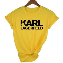 Load image into Gallery viewer, Karl Lagerfeld T shirt Women Unisex