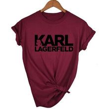 Load image into Gallery viewer, Karl Lagerfeld T shirt Women Unisex