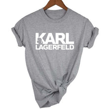 Load image into Gallery viewer, Karl Lagerfeld T shirt Women Unisex