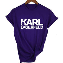 Load image into Gallery viewer, Karl Lagerfeld T shirt Women Unisex