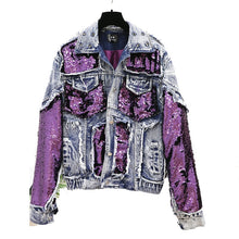 Load image into Gallery viewer, Thick Jean Denim Jacket Women