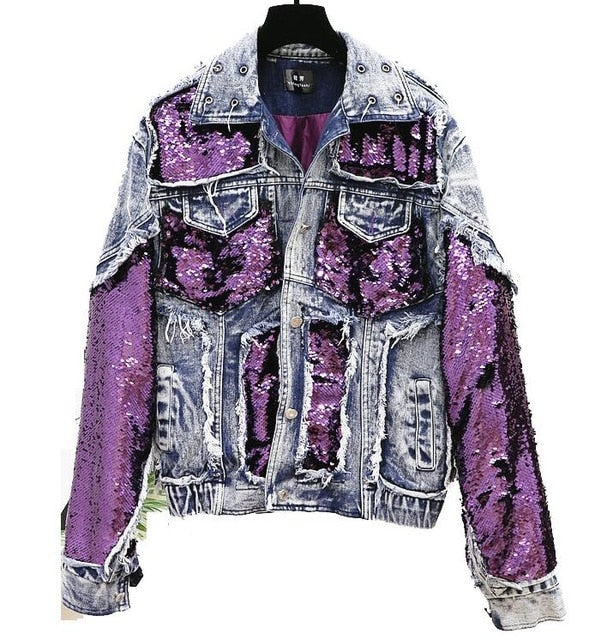 Thick Jean Denim Jacket Women