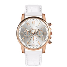 Load image into Gallery viewer, GENEVA Leather Quartz Watch Women
