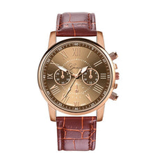 Load image into Gallery viewer, GENEVA Leather Quartz Watch Women