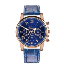 Load image into Gallery viewer, GENEVA Leather Quartz Watch Women