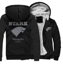 Load image into Gallery viewer, Winterfell Stark Sweatshirt Jacket Men